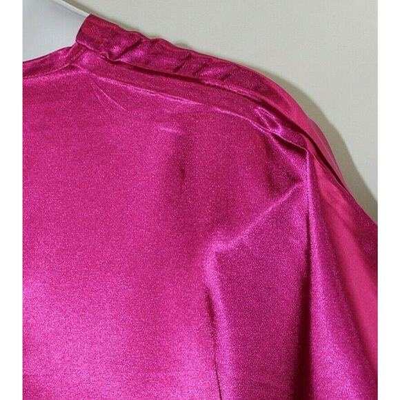Do Everything In Love Pink Tie Front Kimono Jacket Shawl NWT OS - Picture 8 of 9